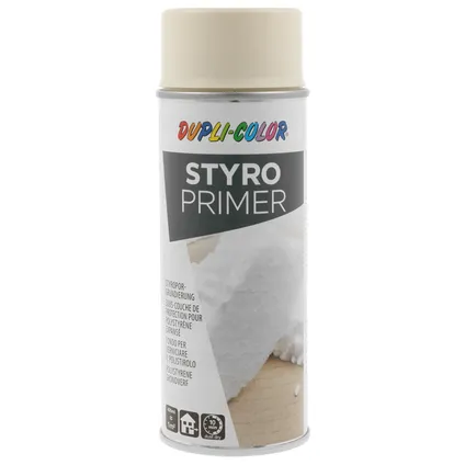 Spray primer polystyrène Dupli-color Styro blanc beige 400ml
