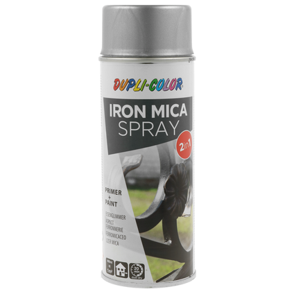 Spray peinture métal Dupli-color Iron Mica silver 400ml