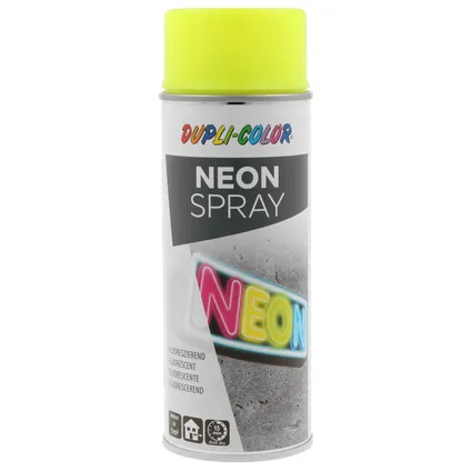 Spray peinture Dupli-color Neon citron jaune 400ml