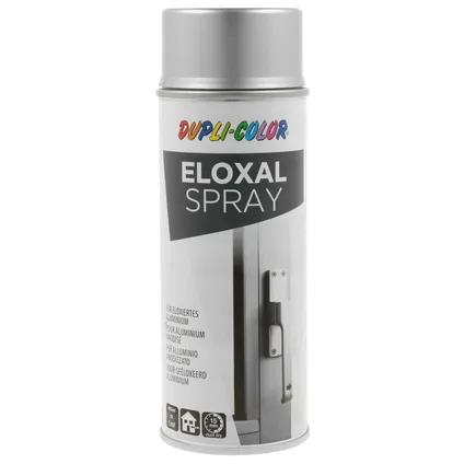 Peinture spray Dupli-color Eloxal silver 400ml