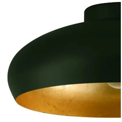 EGLO plafondlamp Mogano zwart goud ⌀30cm E27 2