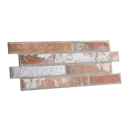 Klimex steenstrip Ultrastrong Long Brick Loft Rood 0,96 m² 3
