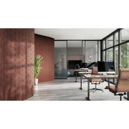 Klimex wandpaneel UltraFlex Brick-Sheet P&S Rustic Zelfklevend 1m²  2