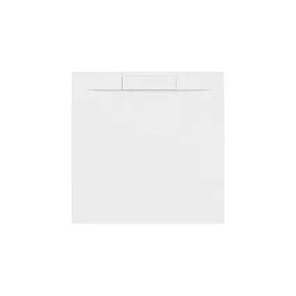 Receveur de douche Allibert Luna 90x90cm carré blanc mat