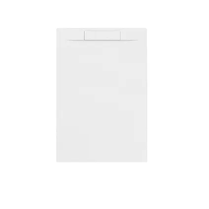 Receveur de douche Allibert Luna 120x80cm rectangle blanc mat