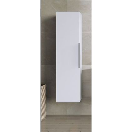 Meuble de salle de bain Allibert Urbain 40cm blanc brillant