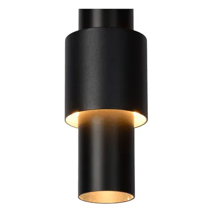 Lucide hanglamp Margary zwart ⌀28cm 3x4,3W 5