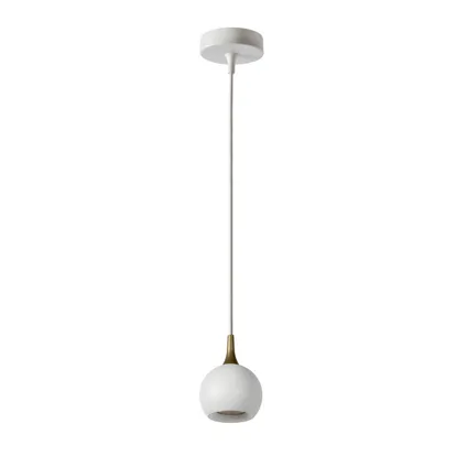 Lucide hanglamp Favori wit ⌀9cm GU10 2