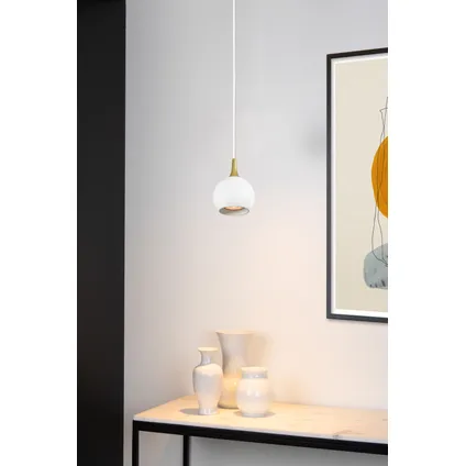 Lucide hanglamp Favori wit ⌀9cm GU10 3