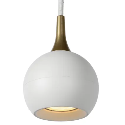 Lucide hanglamp Favori wit ⌀9cm GU10 4
