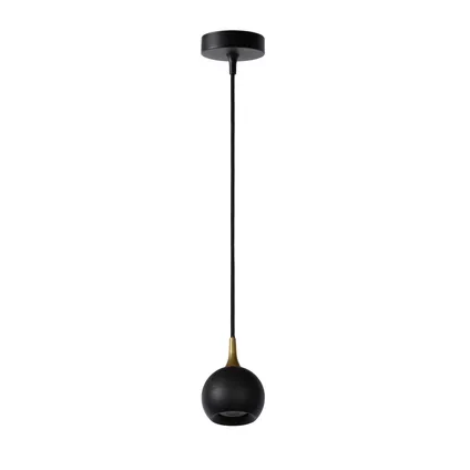 Lucide hanglamp Favori zwart ⌀9cm GU10 2