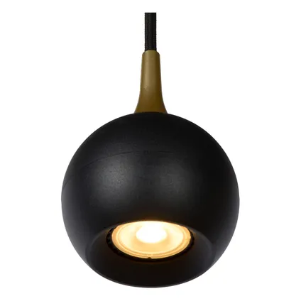 Lucide hanglamp Favori zwart ⌀9cm GU10 7