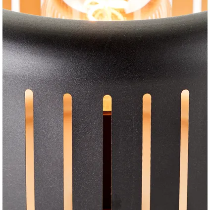 Brilliant tafellamp Tyas zwart goud ⌀27cm E27 2