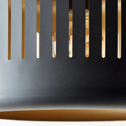 Brilliant hanglamp Tyas zwart goud ⌀38cm E27 7