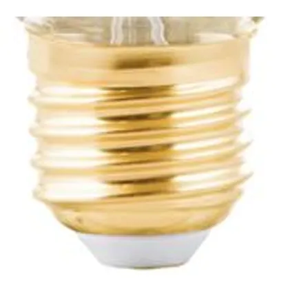 EGLO ledfilamentlamp G80 amber spiraal E27 4W 3