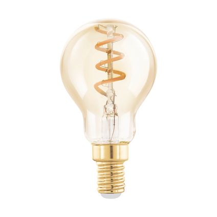 EGLO ledfilamentlamp P45 amber spiraal E14 4W