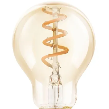Ampoule LED filament EGLO P45 ambre spiral E14 4W 2