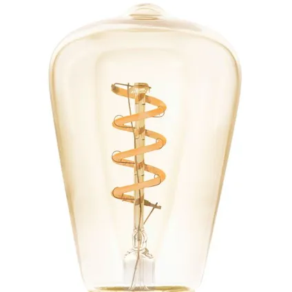 EGLO ledfilamentlamp ST48 amber spiraal E27 4W 2
