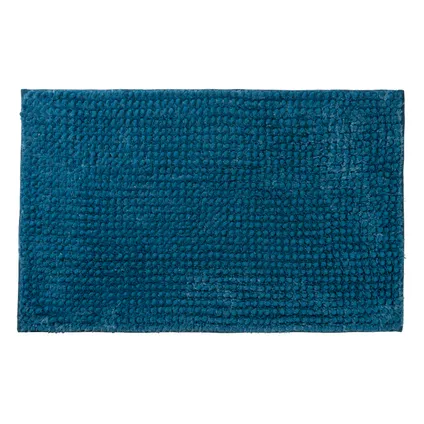 Future home badmat 50x80cm softy blauw polyester