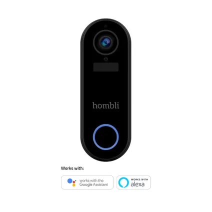 Hombli Smart Doorbell 2 met Chime 2 zwart 8