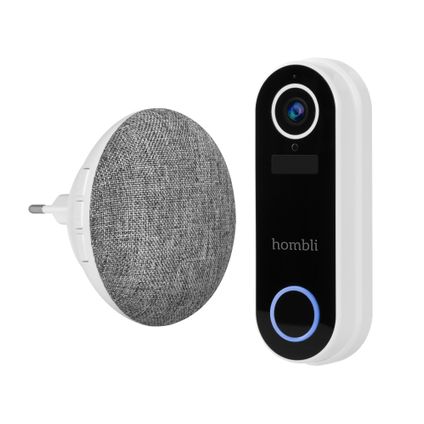 Hombli Smart Doorbell 2 met Chime 2 wit