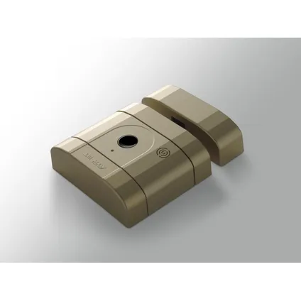Int-Lock slimme deurgrendel onzichtbaar hoge veiligheid messing mat 5