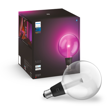 Ampoule LED intelligente Philips Hue Lightguide G125 E27 6,5W