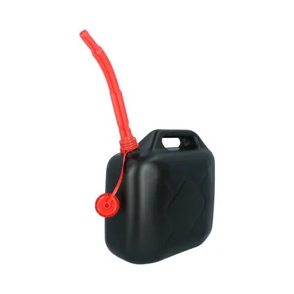 Jerrican Carpoint en plastique noir/rouge 10L