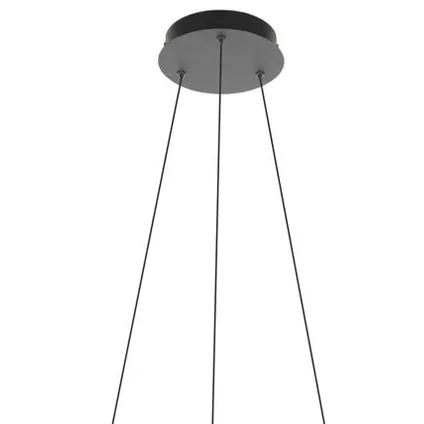 EGLO hanglamp Ruotale zwart ⌀55cm 37W 2