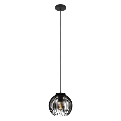 EGLO hanglamp Alhabia zwart ⌀23,5cm E27 4