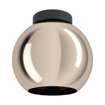 EGLO plafondlamp Cesenatico glas koper ⌀25cm E27 2