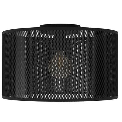 EGLO plafondlamp Manby zwart mesh ⌀45cm E27
