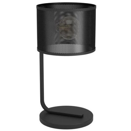 EGLO tafellamp Manby zwart ⌀24cm E27
