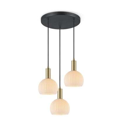 Home Sweet Home hanglamp Credo opaal ⌀30cm 3xE27