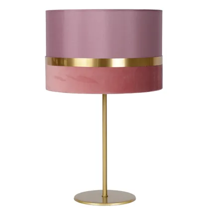 Lampe de table Lucide Extravaganza Tusse rose ⌀30cm E27 2