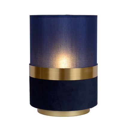 Lampe de table Lucide Extravaganza Tusse bleu ⌀15cm E14