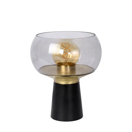 Lampe de table Lucide Farris noir ⌀24cm E28 2