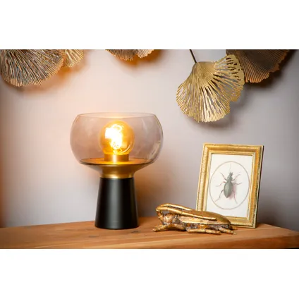 Lampe de table Lucide Farris noir ⌀24cm E28 3