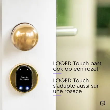 LOQED slim deurslot Touch Smart Lock 13