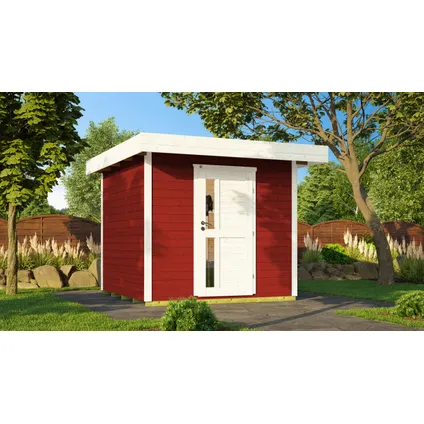 Weka design huis 172 maat 2 rood 235x301cm