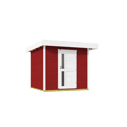 Weka design huis 172 maat 1 rood 235x241cm 2