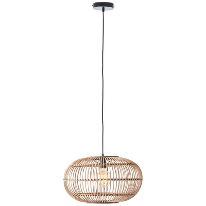 Brilliant hanglamp Woodball rotan ⌀44cm E27