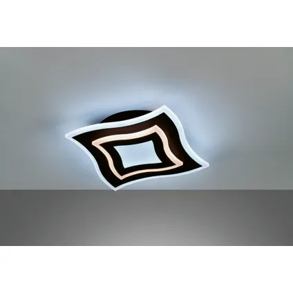 Fischer & Honsel plafondlamp Gorden zwart 29W 3