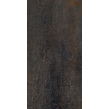 Wand- en vloertegel Brooklyn Nero - Keramiek - Bruin - 30x60cm - Pakketinhoud 1,51m²