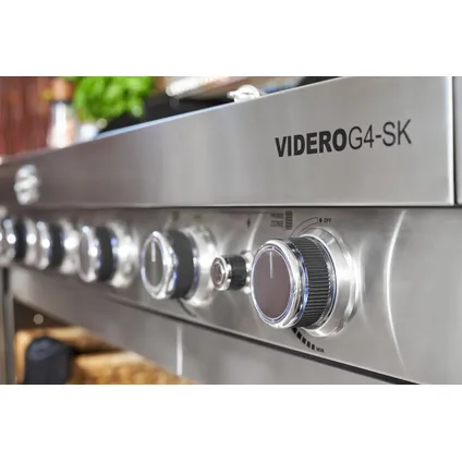 Rösle gasbarbecue Videro G4-SK SS 194x60x118cm 31