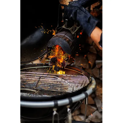 Barbecue au charbon de bois Rösle No. 1 F50 Air 75x83x105cm+S107 19