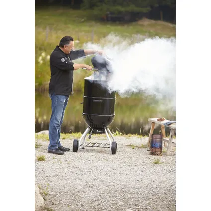 Barbecue au charbon de bois Rösle Smoker F50-S No.1 69x38x136cm 5