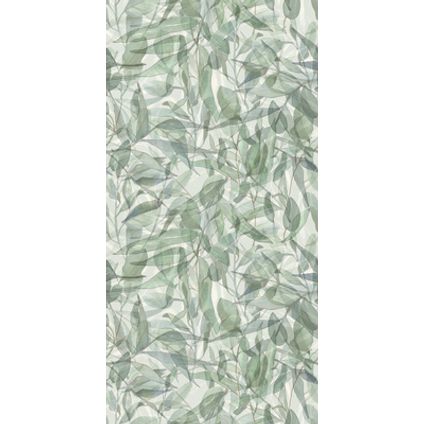 Wandtegel Flora Dec - Keramiek - Groen - 30x60cm - Pakketinhoud 1,44m²