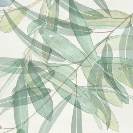 Wandtegel Flora Mix - Keramiek - Groen - 20x20cm - Pakketinhoud 1,52m² 13