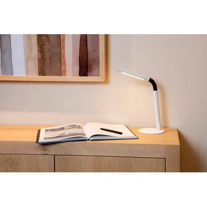 Lampe de lecture Lucide Gilly blanc petit 3W 3
